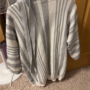 Chic Striped Women's Cardigan